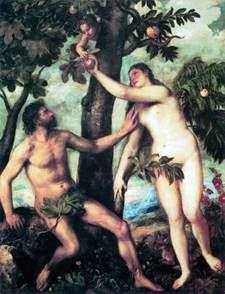 Adamo ed Eva   Tiziano Vecellio