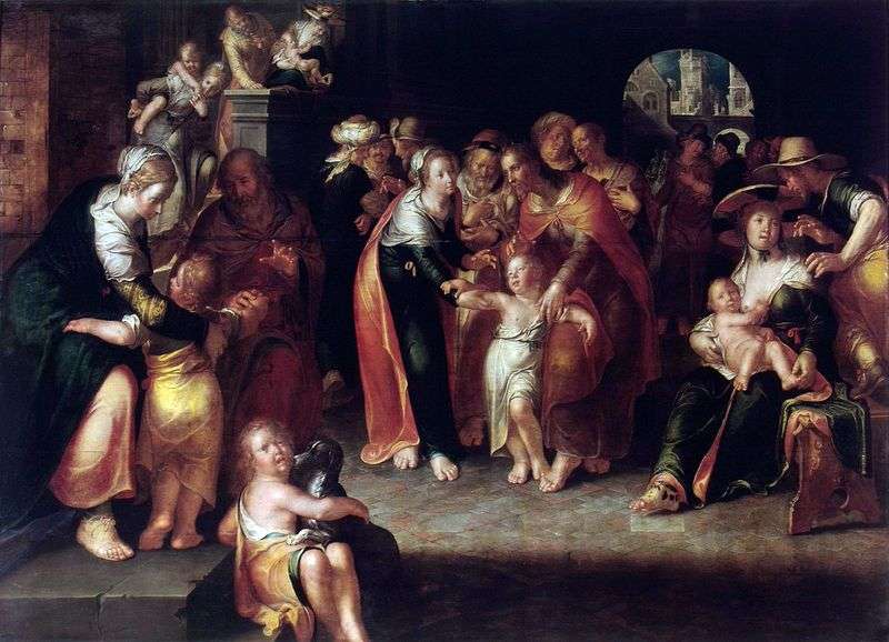 Cristo e i bambini   Joachim Eyteval
