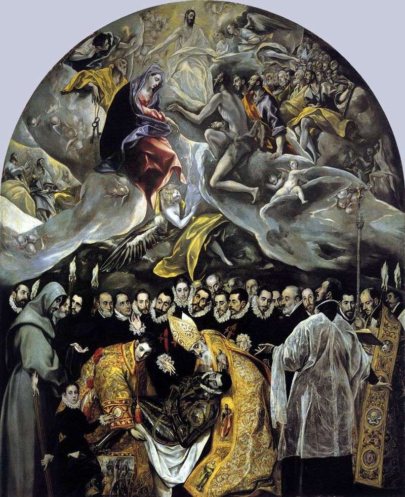 Funerali del conte Orgaz   El Greco