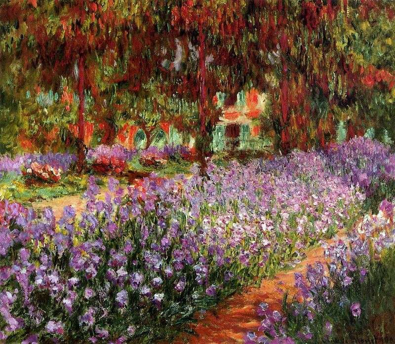 Giardino (Iris)   Claude Monet