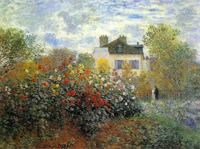 Giardino di Argenteuil (Gergin)   Claude Monet