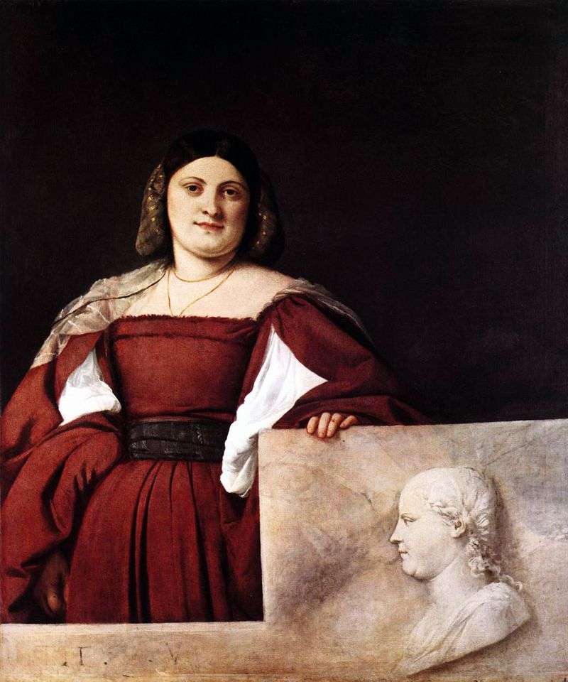 Ritratto di donna   Tiziano Vecellio