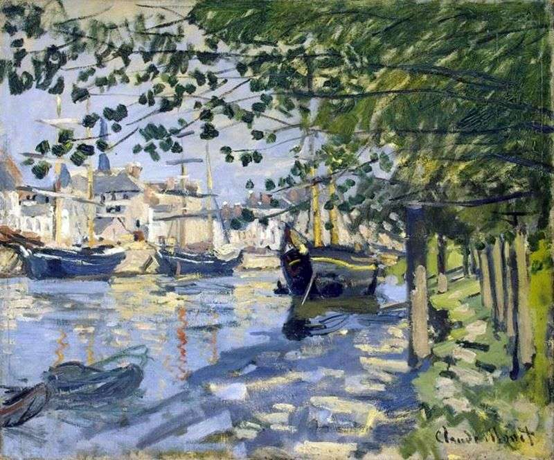 Senna a Rouen   Claude Monet