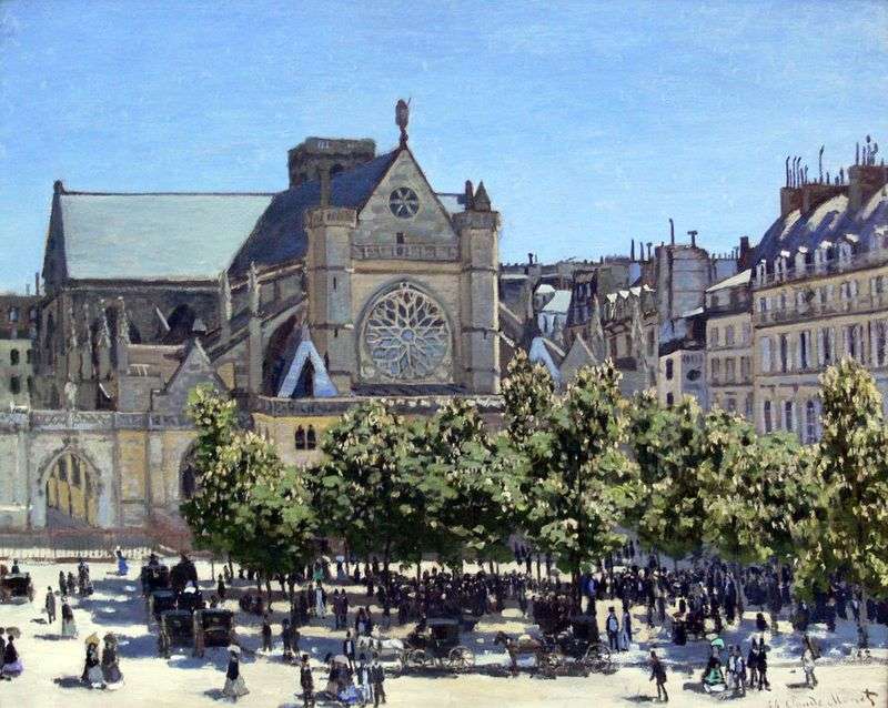Saint Germain LAuxerroy   Claude Monet