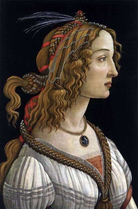Ritratto di giovane donna   Sandro Botticelli
