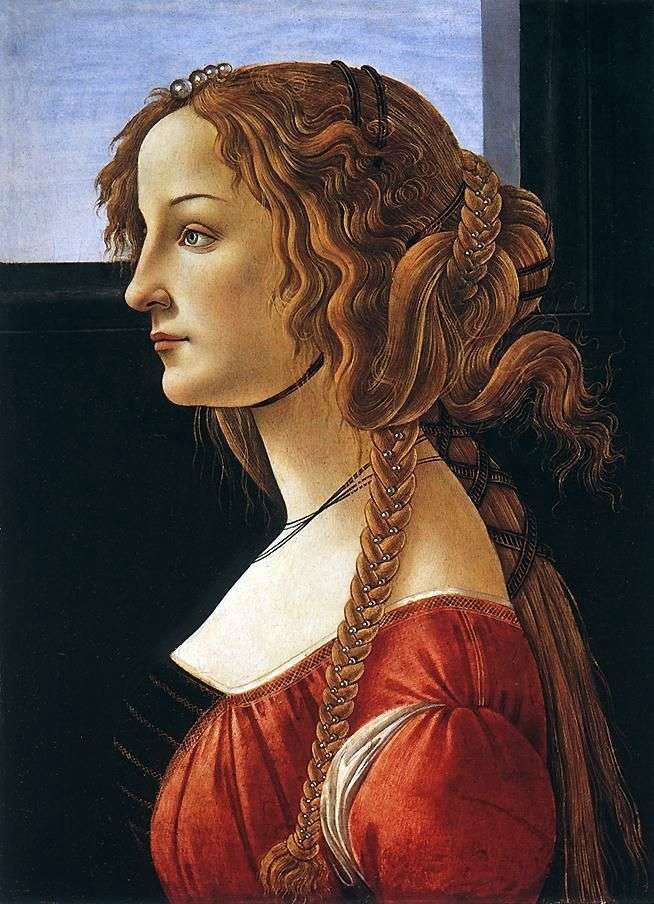 Ritratto di Simonetta Vespucci   Sandro Botticelli