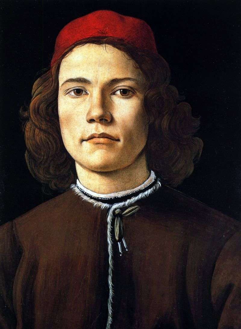 Ritratto di un giovane uomo   Sandro Botticelli