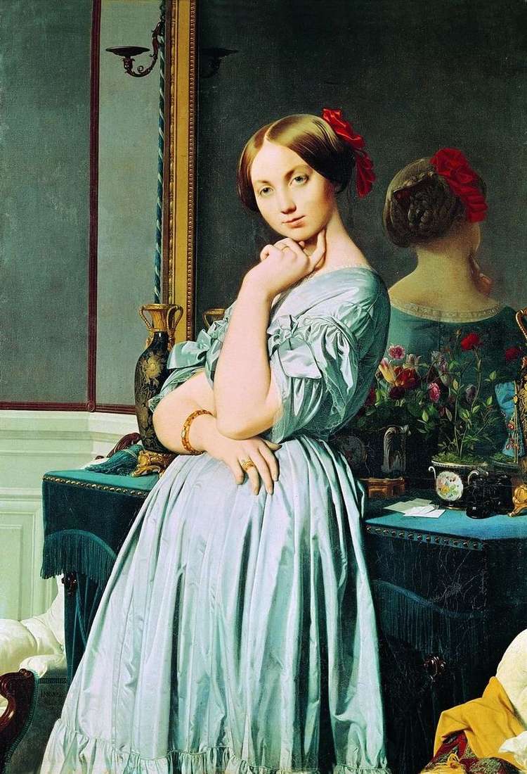 Ritratto di Louise dOssonville   Jean Auguste Dominique Ingres