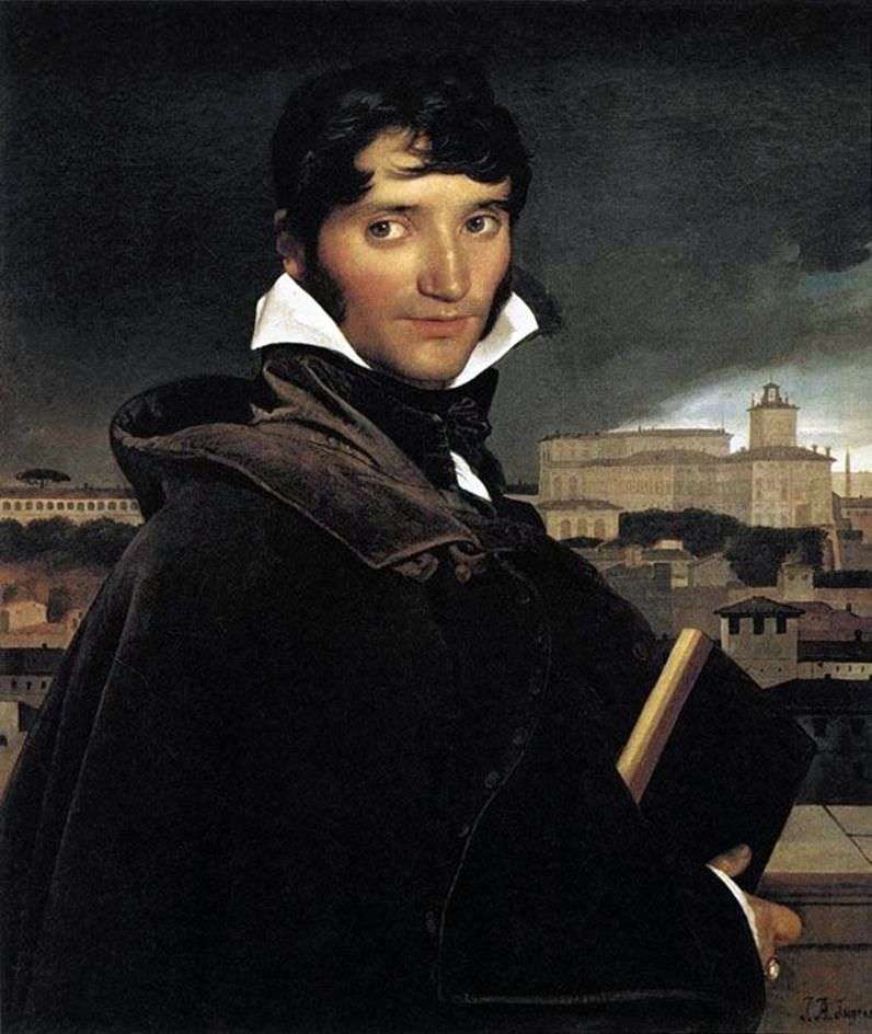Ritratto dellartista Francois Marius Granet   Jean Auguste Dominique Ingres