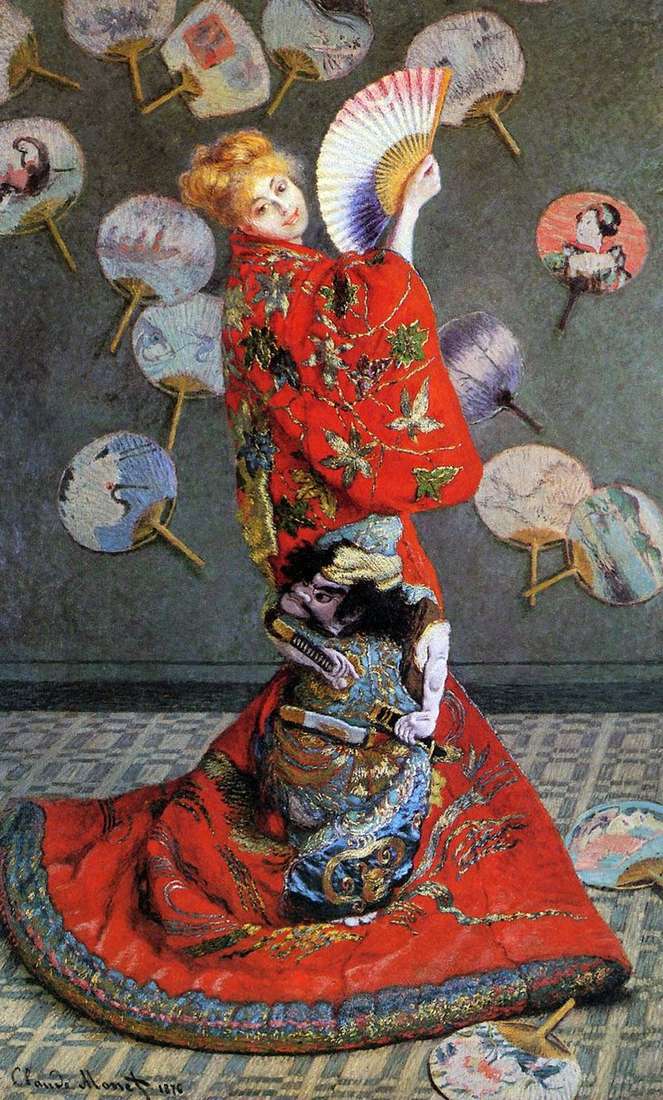 Donna giapponese (Camilla Monet in costume giapponese)   Claude Monet