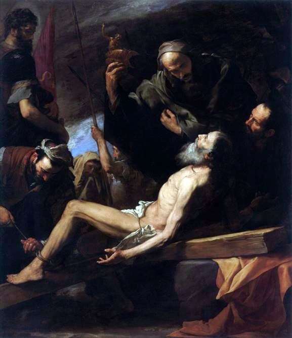Il martirio dellapostolo Andrea   Jusepe de Ribera