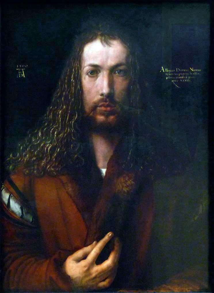 Autoritratto (1500 anni)   Albrecht Durer