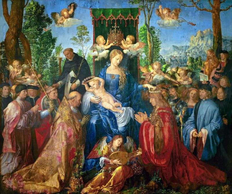 Festa dellaltare del rosario   Albrecht Durer