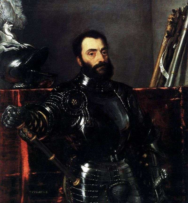 Ritratto di Francesco Maria della Rovere   Tiziano Vecellio