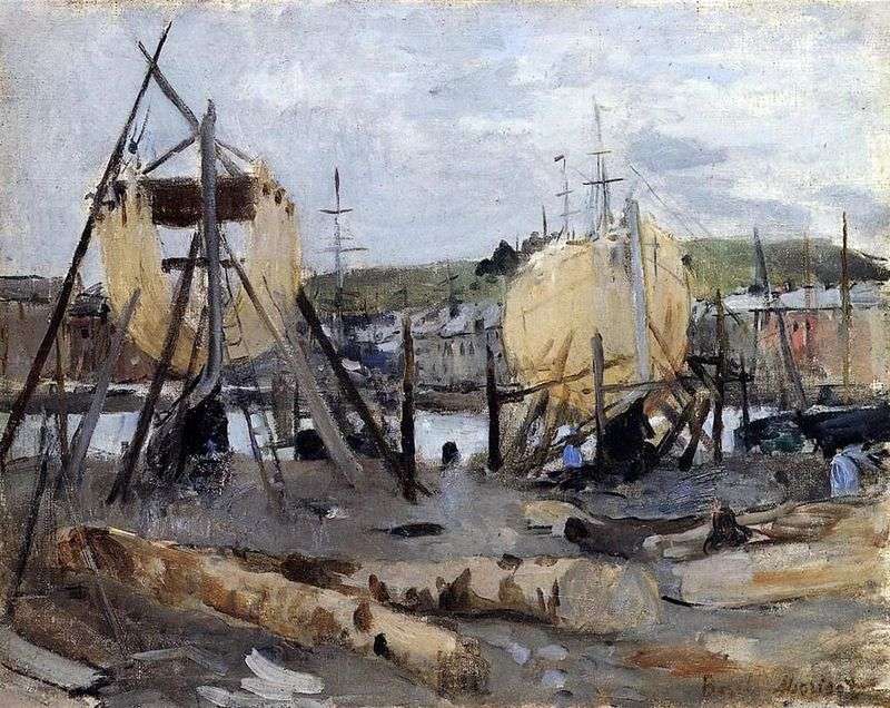 Costruzione navale   Berthe Morisot