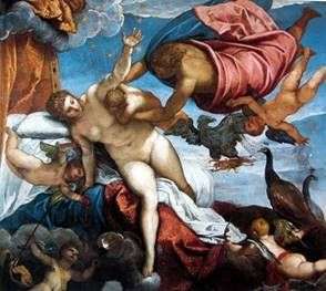 Origine della Via Lattea   Jacopo Tintoretto