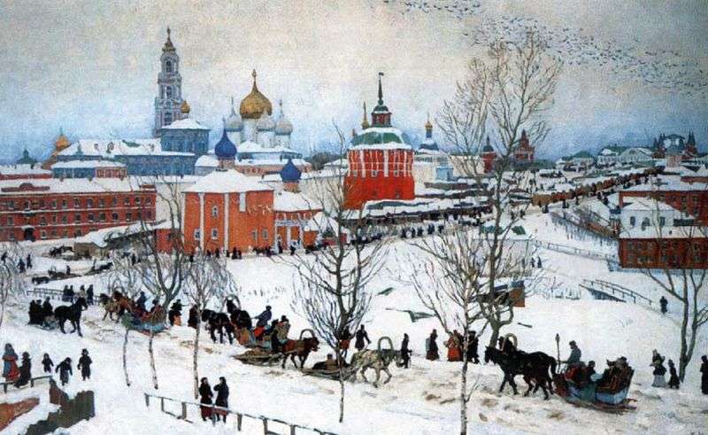 Inverno. Rostov Veliky   Konstantin Yuon