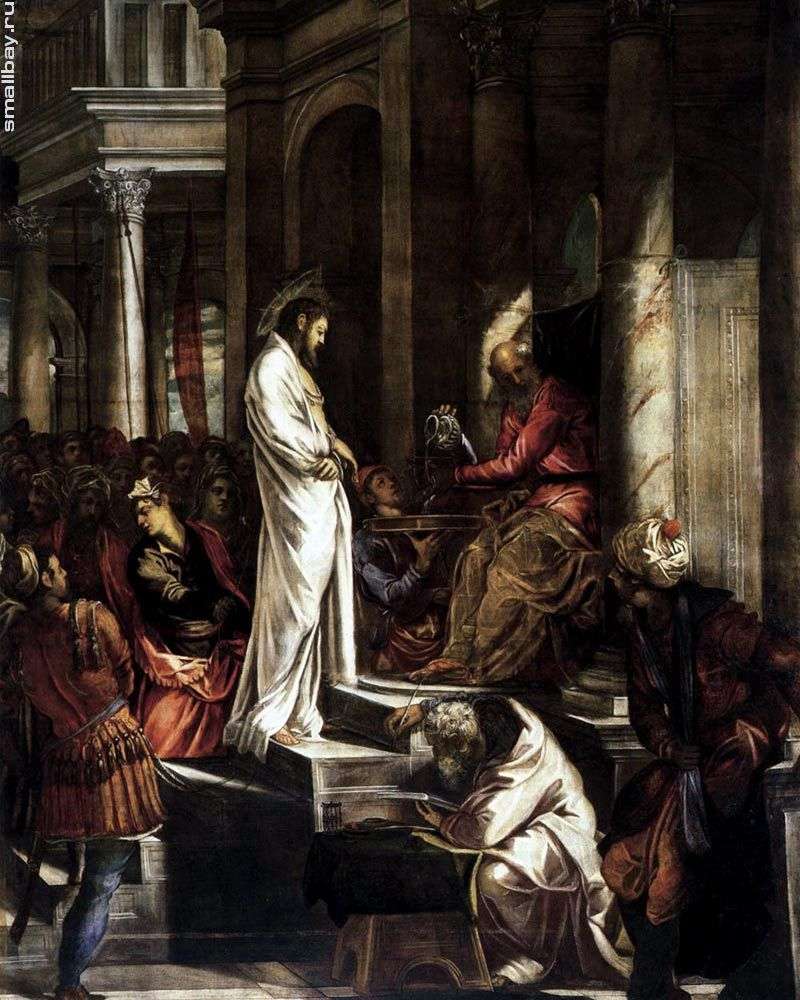 Cristo davanti a Pilato   Jacopo Tintoretto