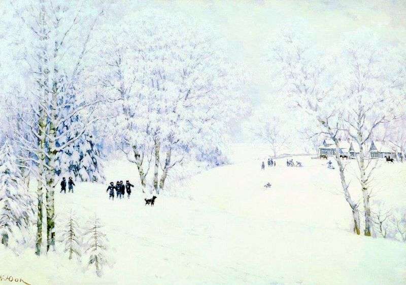 Inverno russo. Ligachevo   Konstantin Yuon