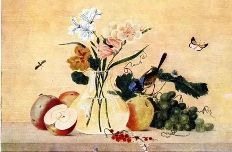 Fiori, frutta, uccelli   Fedor Tolstoy