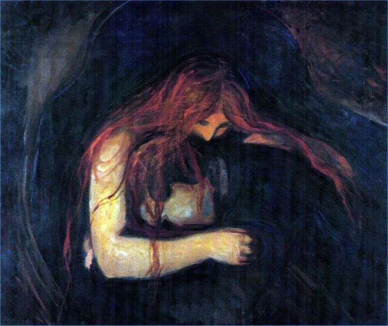 Vampire   Edvard Munch