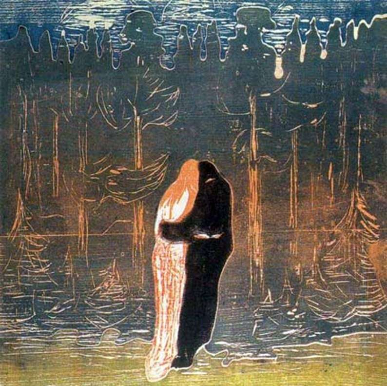 Amanti   Edvard Munch