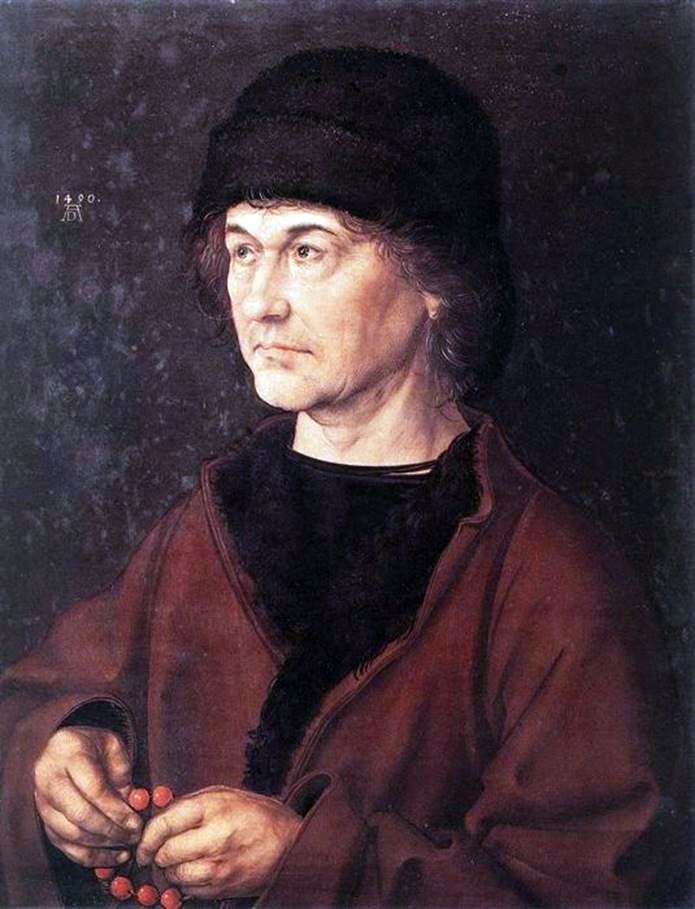 Ritratto del padre dellartista   Albrecht Dürer
