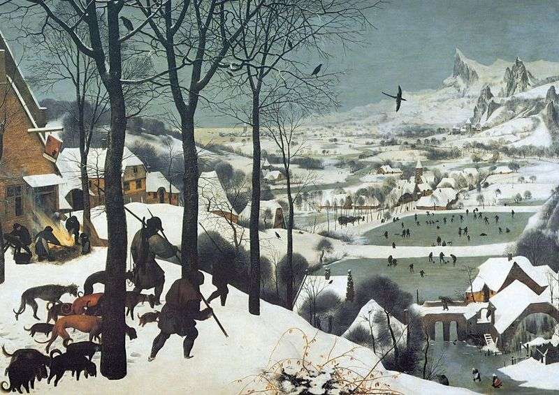 Cacciatori nella neve   Peter Bruegel