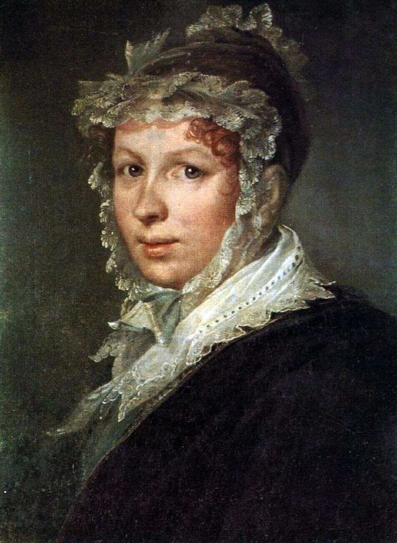 Ritratto della moglie dellartista   Vasily Tropinin
