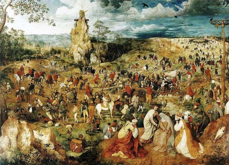 La via del Calvario   Peter Bruegel