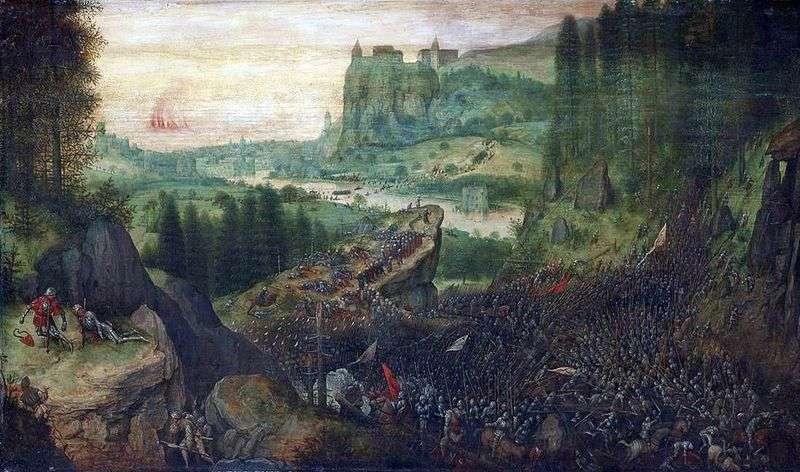 Il suicidio di Saul   Peter Bruegel