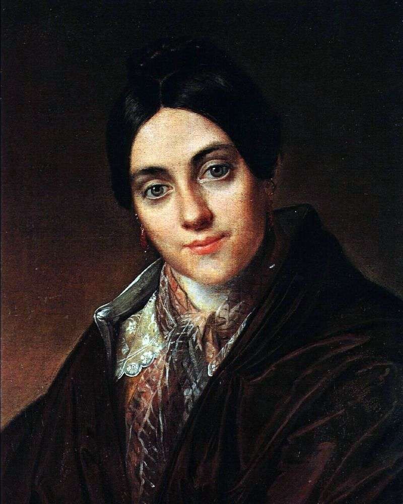 Ritratto di L. K. Makovskaya   Vasily Tropinin