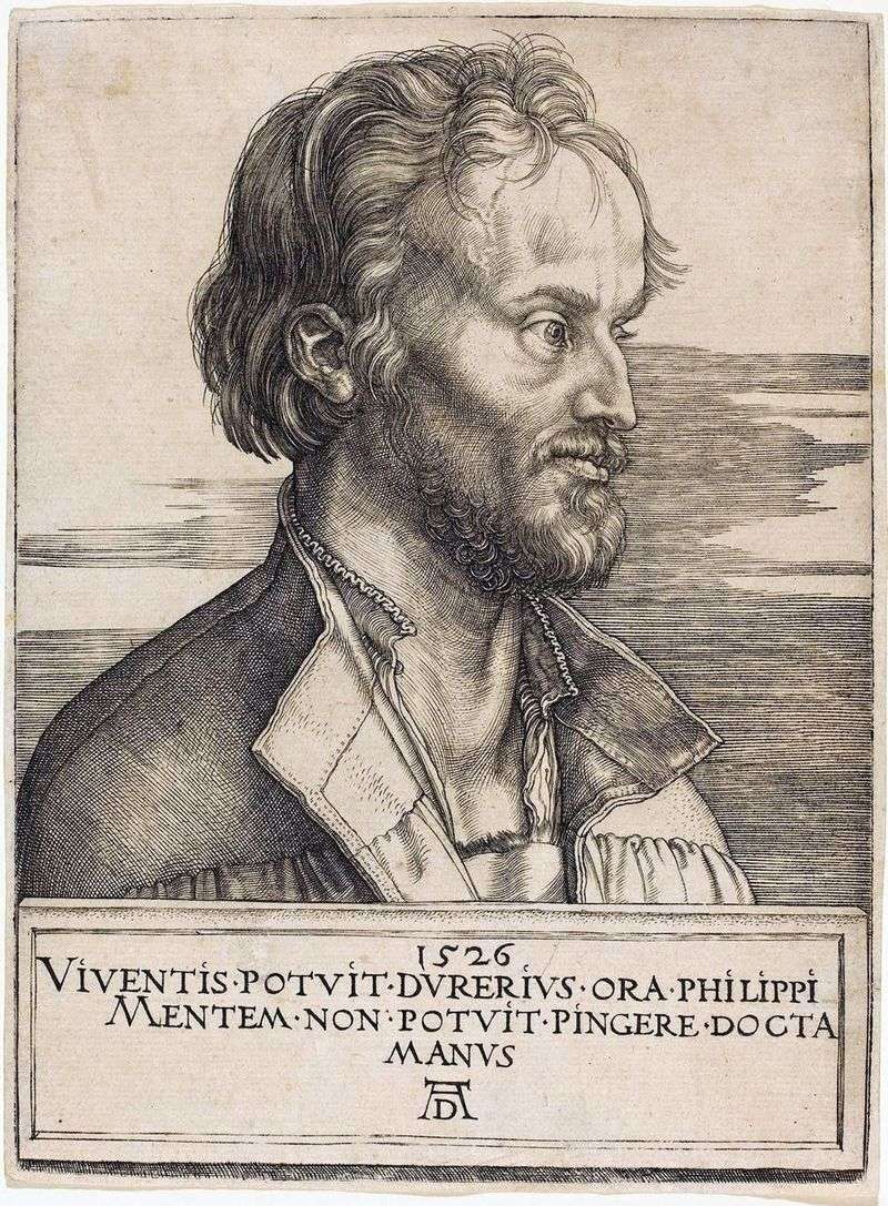 Philip Melanchthon   Albrecht Durer