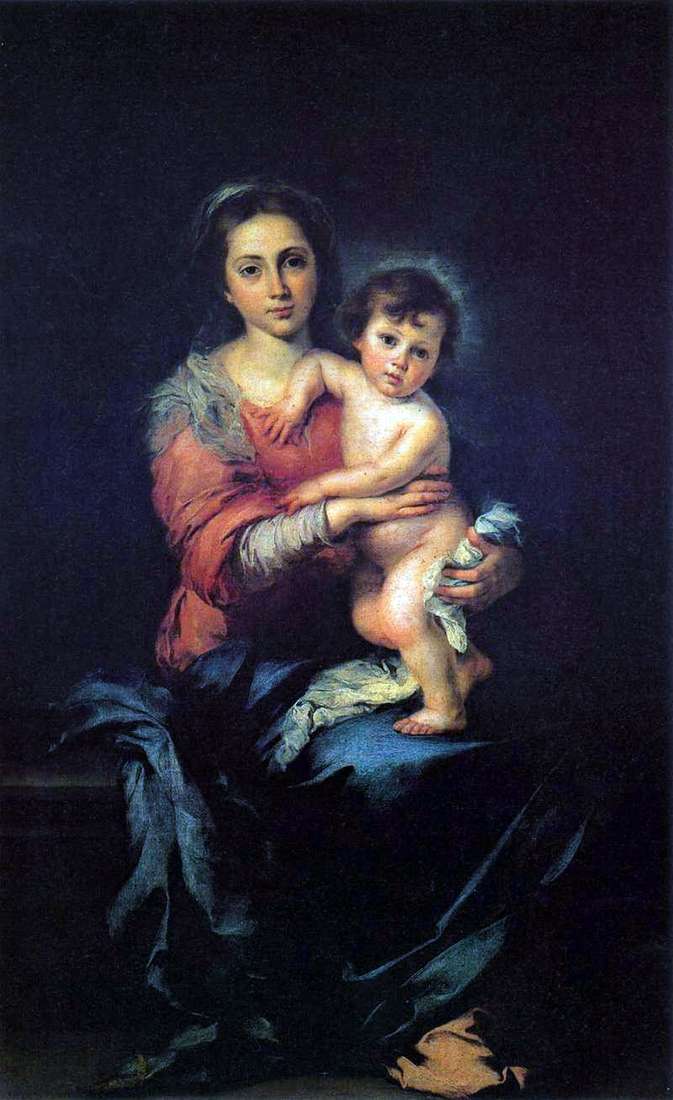 Madonna col Bambino   Bartolomeo Esteban Murillo