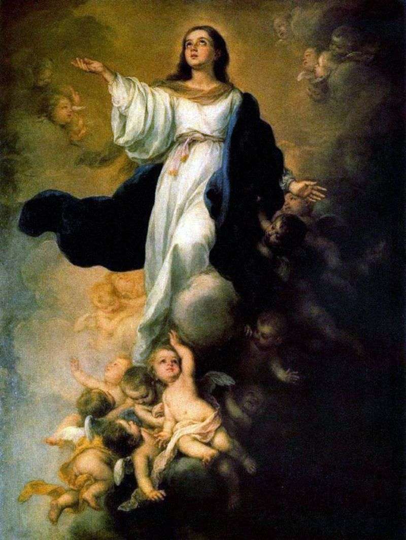 Assunzione della Vergine Maria   Bartolome Esteban Murillo