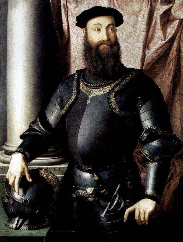 Ritratto di Stefano Colonna   Agnolo Bronzino